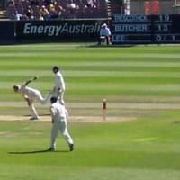 Brett Lee in Action at the MCG...