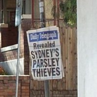 [Sydney's Parsley Thieves Revealed]