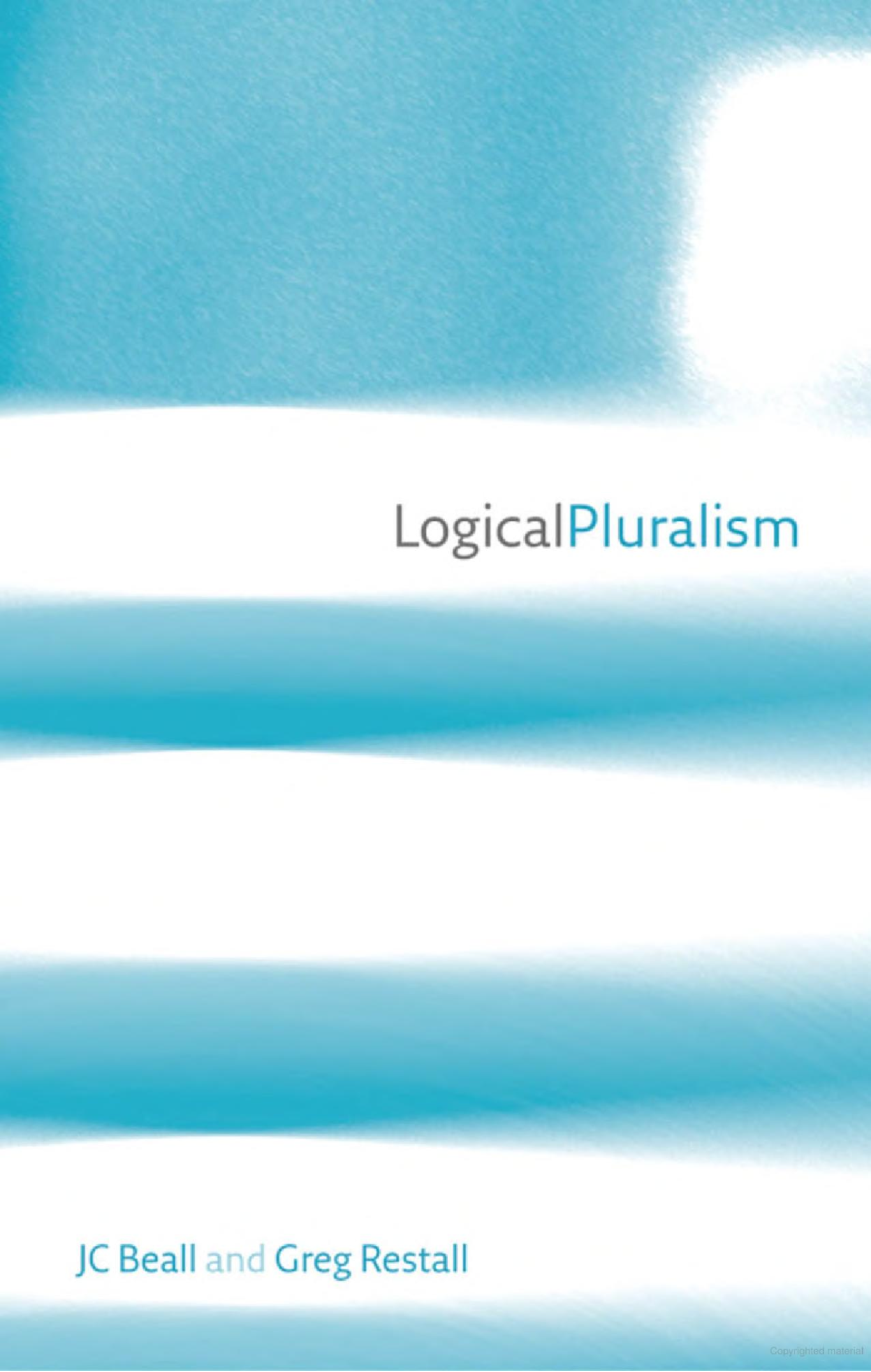 Cover Image of Logical Pluralism